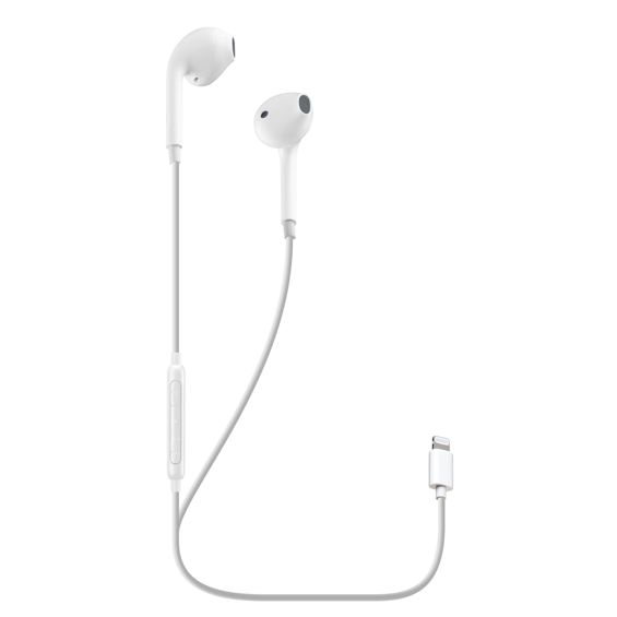 Slušalice CELLULARLINE Eagle (In-Ear, Lightning, mikrofon, bijele)-2