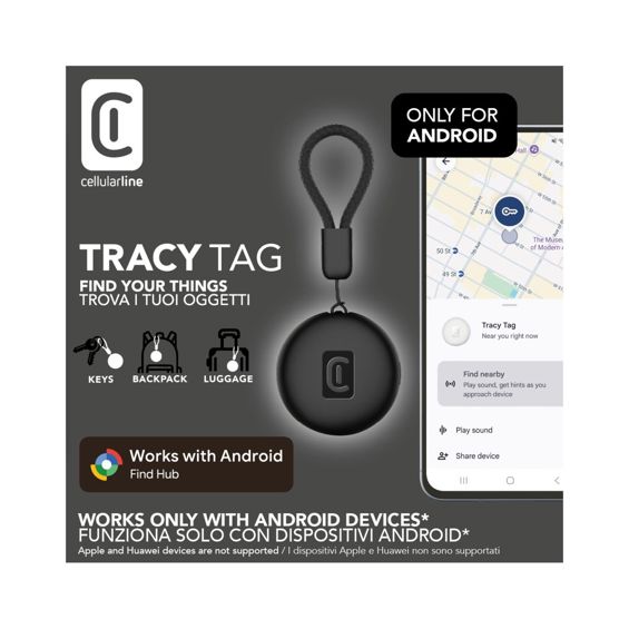 Lokator CELLULARLINE, Android, Black