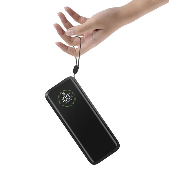 Prijenosna baterija CELLULARLINE Roller 20000 mAh 65W s LCD zaslonom-1