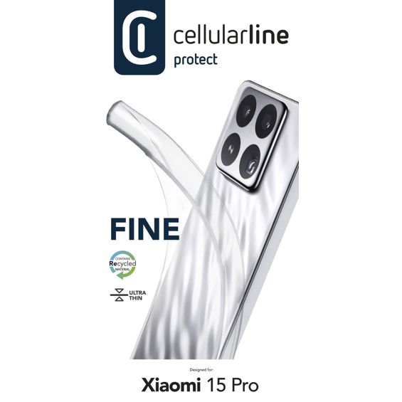 Zaštitna Maska CELLULARLINE, Fine, Xiaomi 15 PRO, Clear-2