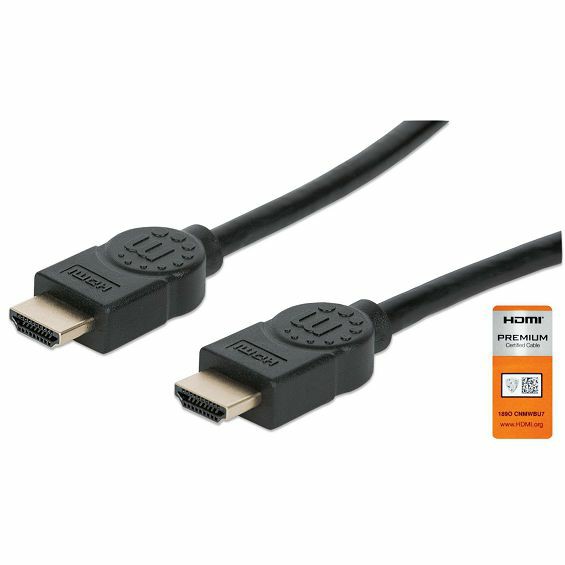 HDMI kabel MANHATTAN Premium Certified 4K 9m crna boja (355377)