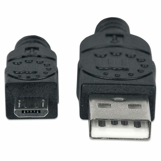 Kabel MANHATTAN 307178 USB-A (M) na Micro-B (M), 1.8m, crna boja-1