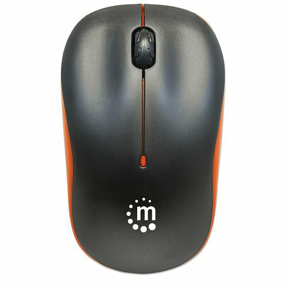 Miš MANHATTAN Success 179409, Optički, Bežični, 1000 dpi, Narančasti-1