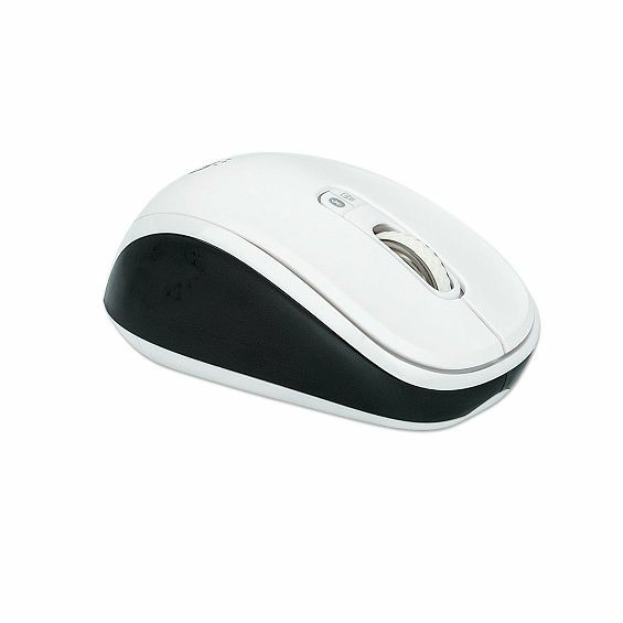 Miš MANHATTAN 179645,Dual-Mode, Optički, Bežični, BT 4.0, 2.4 GHz Wireless, 800/1200/1600 dpi, Bijeli-1