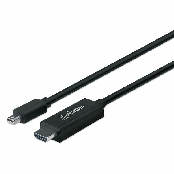 Kabel MANHATTAN Mini DisplayPort na HDMI 1.8m (1080p) - 153232