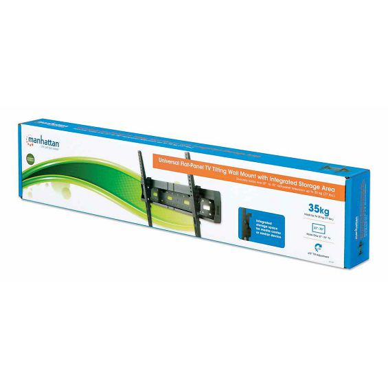 Nosač za TV MANHATTAN 461467 (nagibni, 37"-70", 35 kg, VESA 200x200 - 600x400, crni)-3