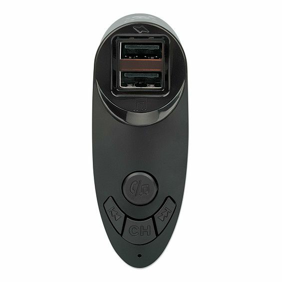 FM Transmitter i auto punjač MANHATTAN 102315, Bluetooth, 2x USB-A-1