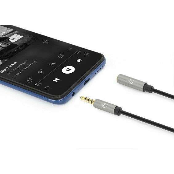 Produžni audio kabel MANHATTAN 356046 3.5mm TRRS (M na Ž), 3m-2