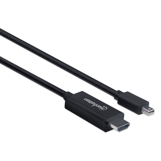 Kabel MANHATTAN Mini DisplayPort (M) na HDMI (M) 4K@60Hz 1m - 153270-1