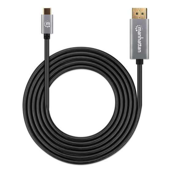 Kabel MANHATTAN 394994, USB-C na DisplayPort 1.4, 8K@60Hz, 3m, crna boja-1