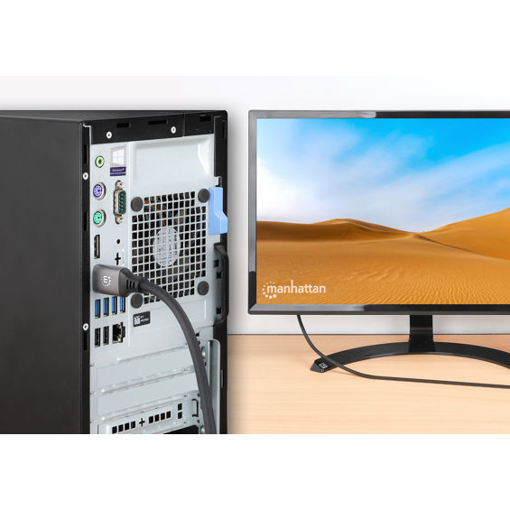 Kabel MANHATTAN DisplayPort 1.4 (M na M), 8K@60Hz, 2m, crna boja-1
