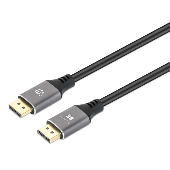 Kabel MANHATTAN DisplayPort 1.4 (M na M), 8K@60Hz, 2m, crna boja