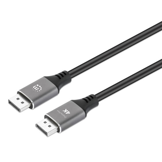 Kabel MANHATTAN DisplayPort (M) na DisplayPort (M) 1m, 4K@60Hz, crna boja
