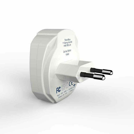 Kućni punjač TRAVEL BLUE Dual 961 (2x USB, 2.4A, bijela boja)-3