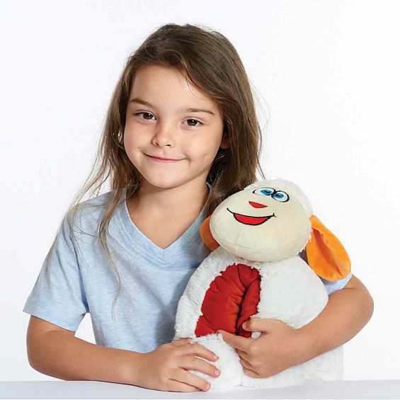 Dječji putni jastuk TRAVEL BLUE Fun Pillow Ovčica 290-1
