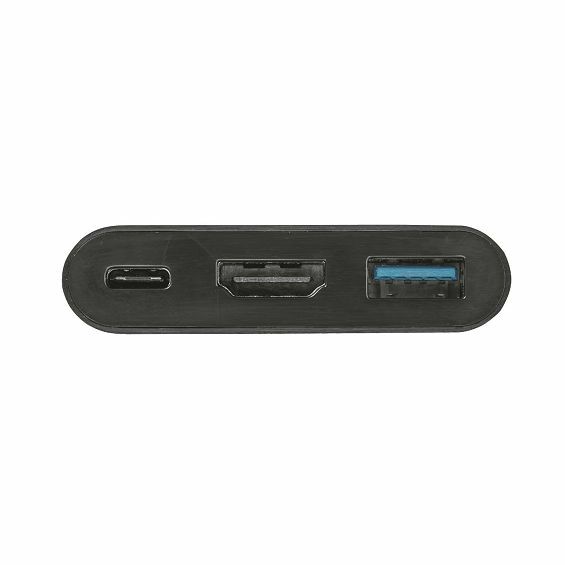 Adapter Multiport TRUST 21260, USB-C/HDMI/USB-C PD/USB-A 3.1, Crni-1