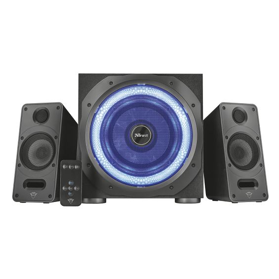 Zvučnici TRUST GXT 688 Torro, 2.1, Osvjetljenje, Daljinski, Black-1