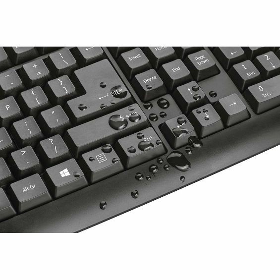 Tipkovnica TRUST Classicline 20629, HR/SL, Black-2