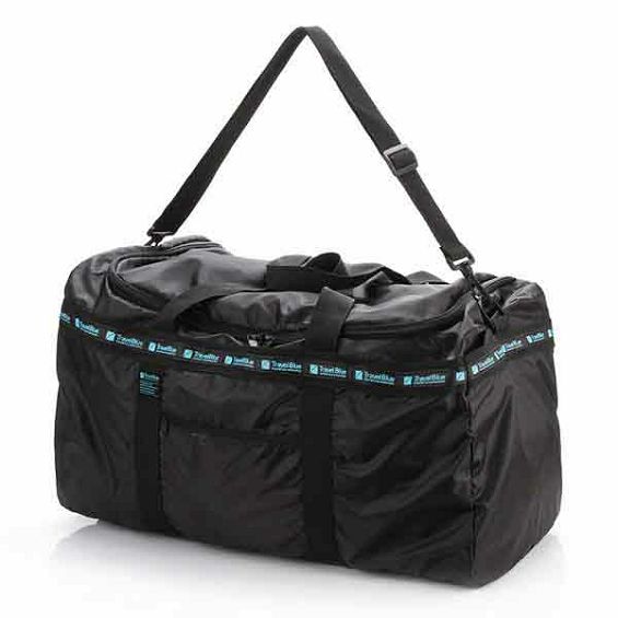 Torba Putna TRAVEL BLUE, XXL Folding Bag 064, Sklopiva, 60L, Crna