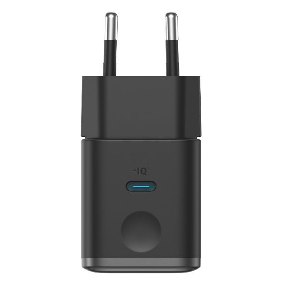 Kućni punjač ANKER, Nano Smart Display, 45W, 1xUSB-C, PD, PPS, QC, Black, A121DG11-1
