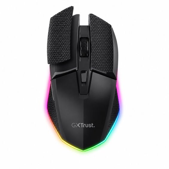 Miš TRUST GXT 122 Felox+, Dual, Gaming, Punjivi, Bežični, RGB Osvjetljenje, White