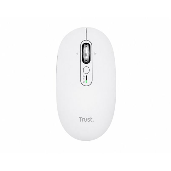 Miš TRUST Seronm, 26019, Bežični, Punjivi, White-1