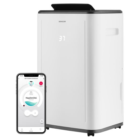 Odvlaživač zraka SENCOR SDH 2028WH (20L/dan, WiFi)
