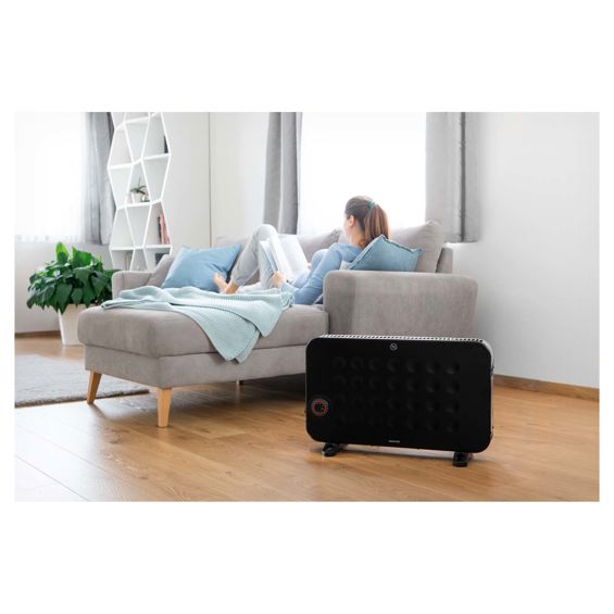 Konvekcijska grijalica SENCOR, SCF 2100WH, 750/1250/2000W, Black-3
