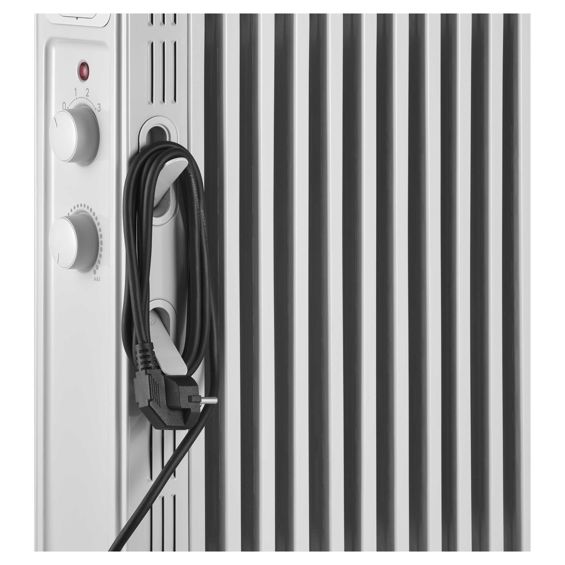 Električni uljni radijator SENCOR, SOH 3413WH, White-3