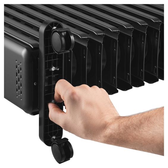 Pametni Električni uljni radijator SENCOR, SOH 8211GY, Black-4