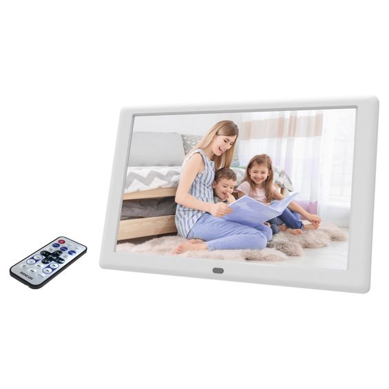 Digitalni Okvir Za Fotografije SENCOR,10", IPS HD, 1280x800, White-0