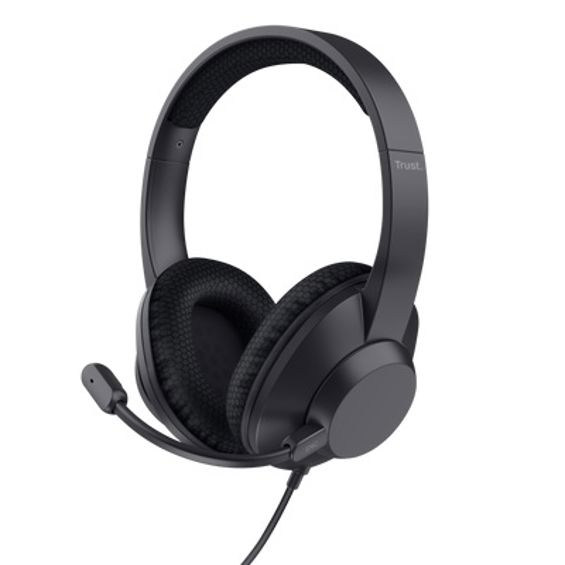 Slušalice TRUST AYDA MAX, Naglavne, ENC, USB/USB-C, Black-4
