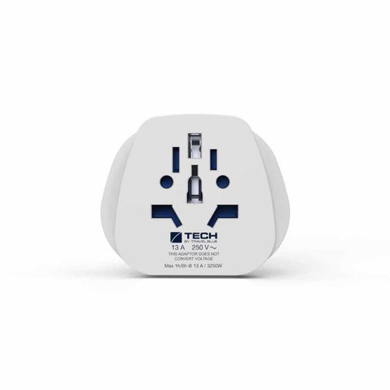 Putni adapter TRAVEL BLUE World to Europe 914 bijela boja-3