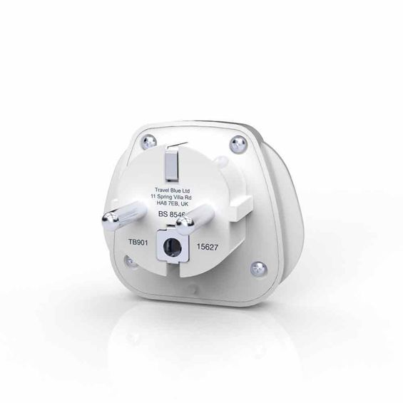 Putni adapter TRAVEL BLUE World to Europe 914 bijela boja-1
