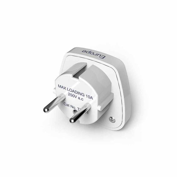 Putni adapter TRAVEL BLUE World to Europe 914 bijela boja-2