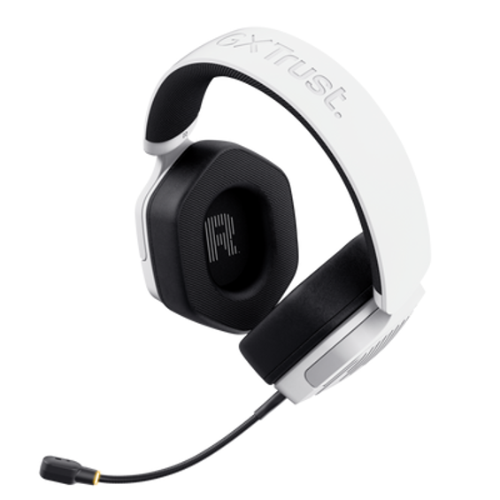 Slušalice TRUST Carus GXT 493W (Bežične, Bluetooth, mikrofon, 3.5 mm, 20h baterija, Bijela)-2