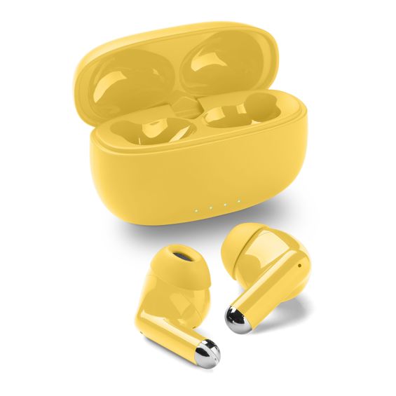 Slušalice CELLULARLINE MUSIC SOUND Drift (Bluetooth, mikrofon, 22h, žute)-0