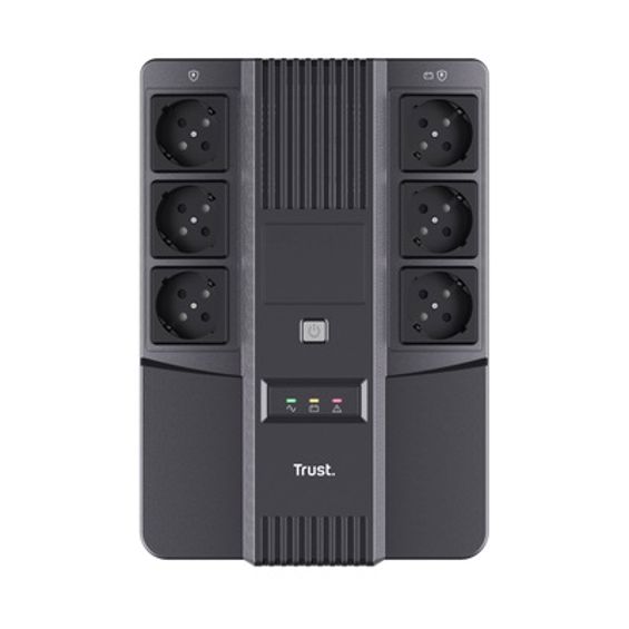 UPS TRUST Maxxon PowerStrip 800VA (360W, 6x Schuko)-1
