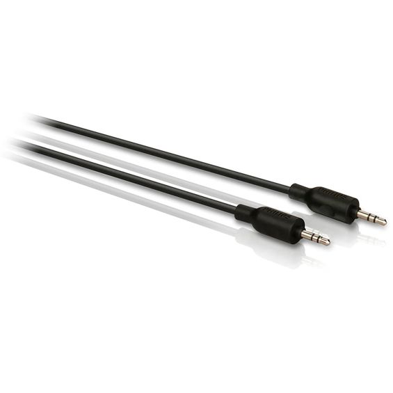 Kabel PHILIPS, Audio, Stereo, 3.5 mm (M) – 3.5 mm (M), 3 m-0