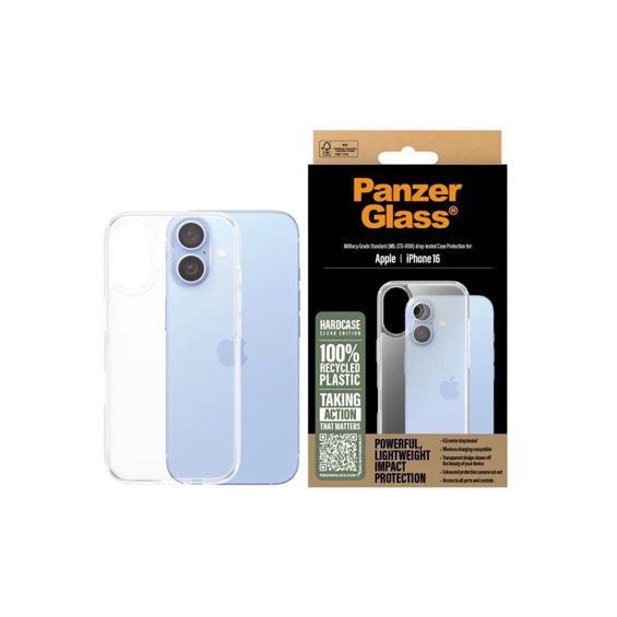 Zaštitna Maska PANZERGLASS, HardCase, Apple iPhone 16, Clear-0