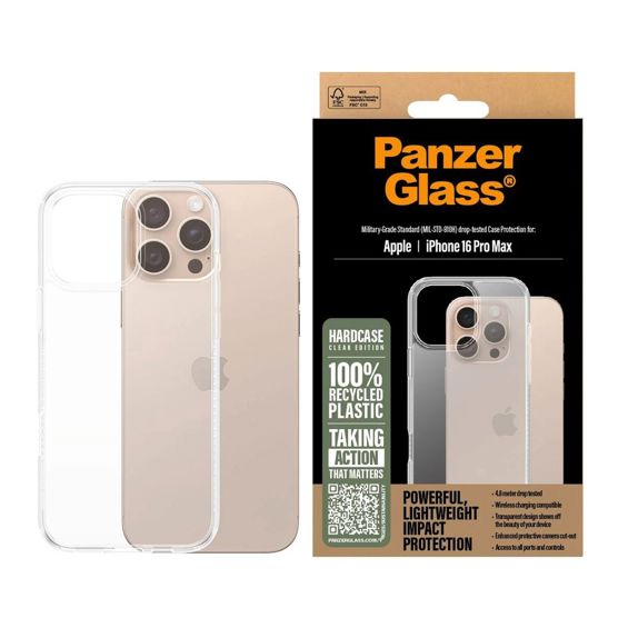 Zaštitna Maska PANZERGLASS, HardCase, Apple iPhone 16 PRO MAX, Clear-0