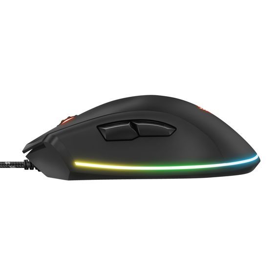 Miš TRUST GXT 900 Qudos, Gaming, RGB Osvjetljenje, Crni-1