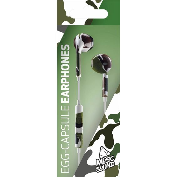 Slušalice MUSIC SOUND Capsule Camo (In-Ear, 3.5 mm, mikrofon)-2