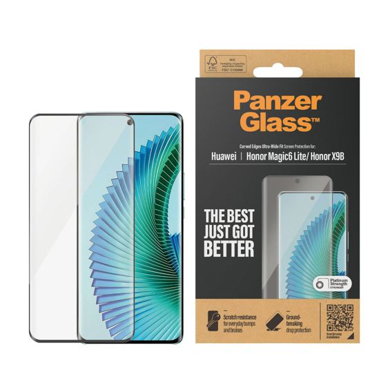 Zaštitno Staklo PANZERGLASS, Honor Magic 6 Lite/X9B, Ultra Wide Fit-0