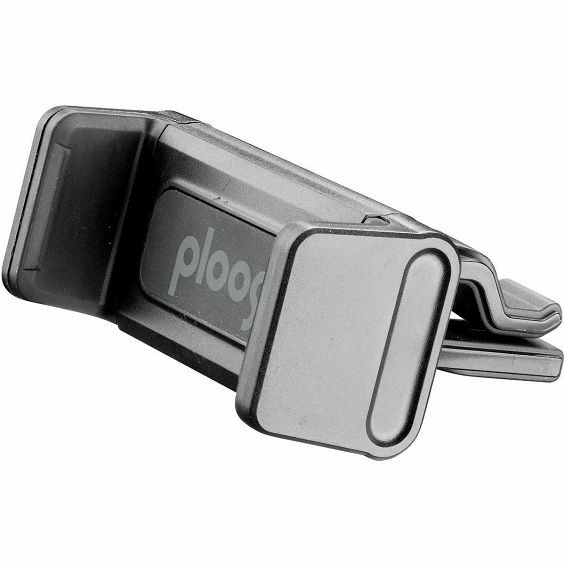 Držač za mobitel PLOOS Air Vent za ventilaciju, crna boja