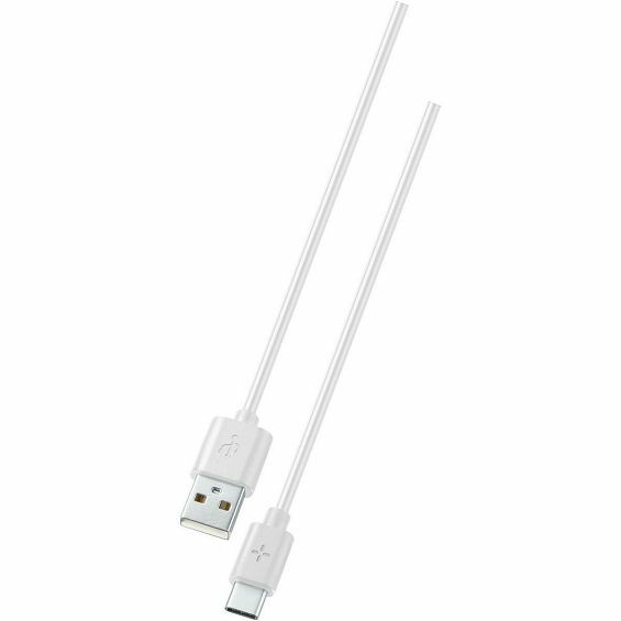Kabel PLOOS USB-A na USB-C, 1m, bijela boja