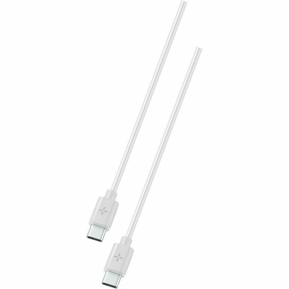 Kabel PLOOS USB-C na USB-C, 1m, bijela boja