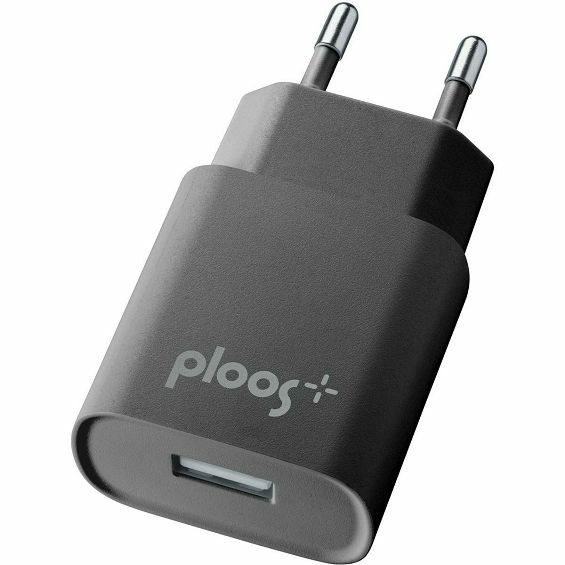 Kućni punjač PLOOS 1A 1xUSB-A, crna boja
