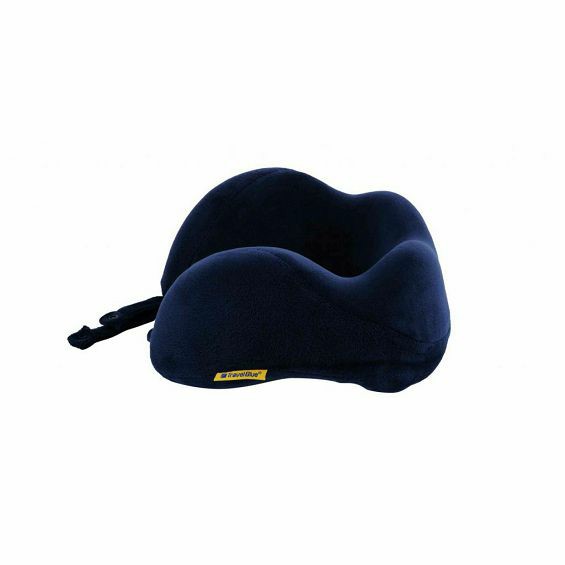 Putni jastuk TRAVEL BLUE Tranquillity od memorijske pjene, plava boja-2
