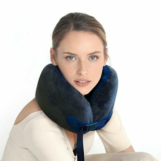 Putni jastuk TRAVEL BLUE Infinity 209 anatomski (plava/crvena boja)-4